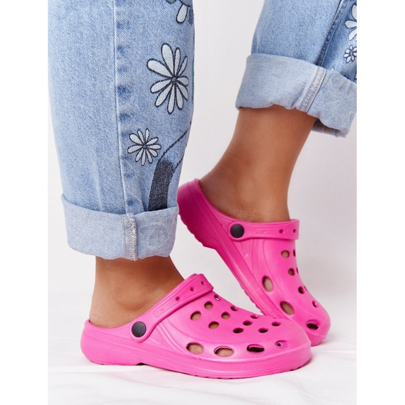 Flameshoes Pantuflas de espuma Eva rosa para mujer 1