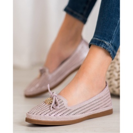 Bailarinas VINCEZA con estilo multicolor rosa 1