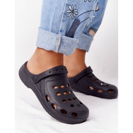 Flameshoes Pantuflas Mujer Goma Eva Negras negro 6