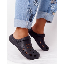 Flameshoes Pantuflas Mujer Goma Eva Negras negro 8
