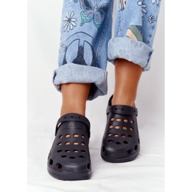Flameshoes Pantuflas Mujer Goma Eva Negras negro 9