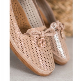 Bailarinas VINCEZA con estilo marrón 3
