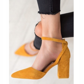 Seastar Bombas de gamuza con estilo amarillo 2