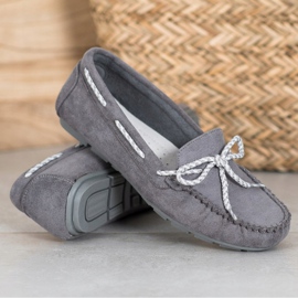 Mocasines VINCEZA casual gris 1
