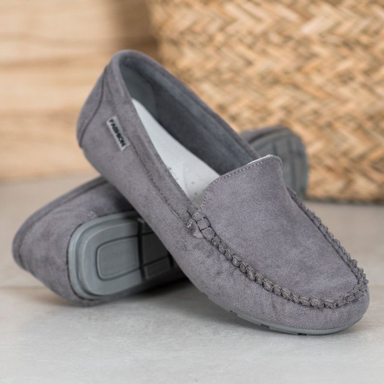 Mocasines VINCEZA clásicos gris 1 Mocasines VINCEZA clásicos gris 1