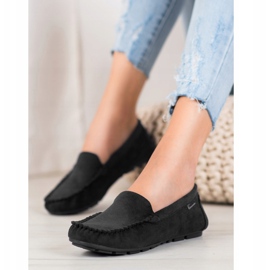 Mocasines VINCEZA clásicos negro 1