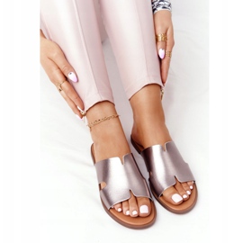 Zapatilla Piel Sergio Leone Sk 063 Plata 5