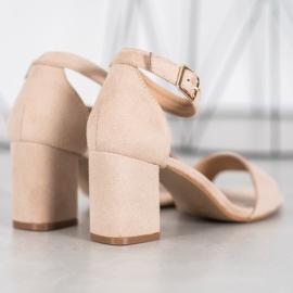 Sandalias clásicas VINCEZA marrón 4
