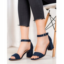 Sandalias clásicas VINCEZA azul marino azul 2