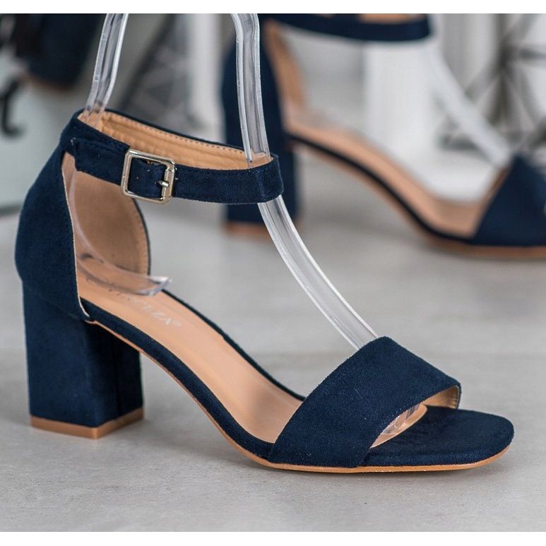 Sandalias clásicas VINCEZA azul marino azul 1