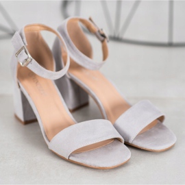 Sandalias clásicas VINCEZA gris 1