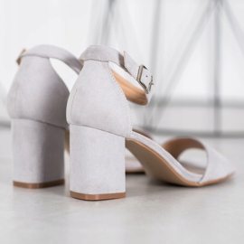 Sandalias clásicas VINCEZA gris 4