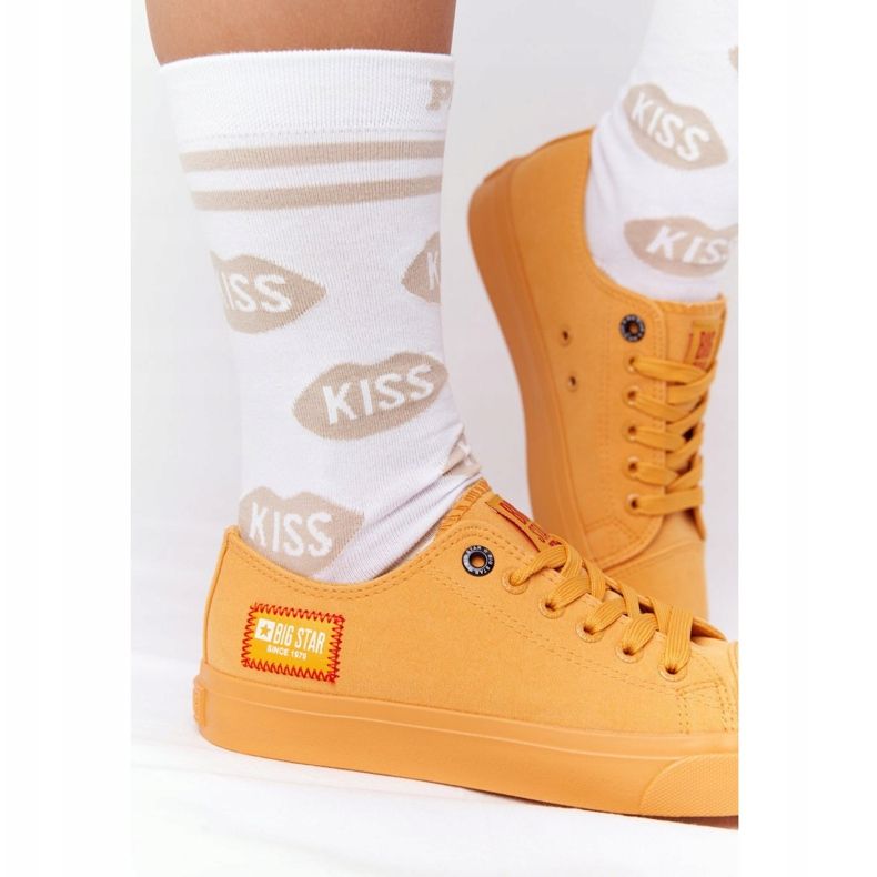 Zapatillas de Mujer Big Star HH274134 Amarillas amarillo 1