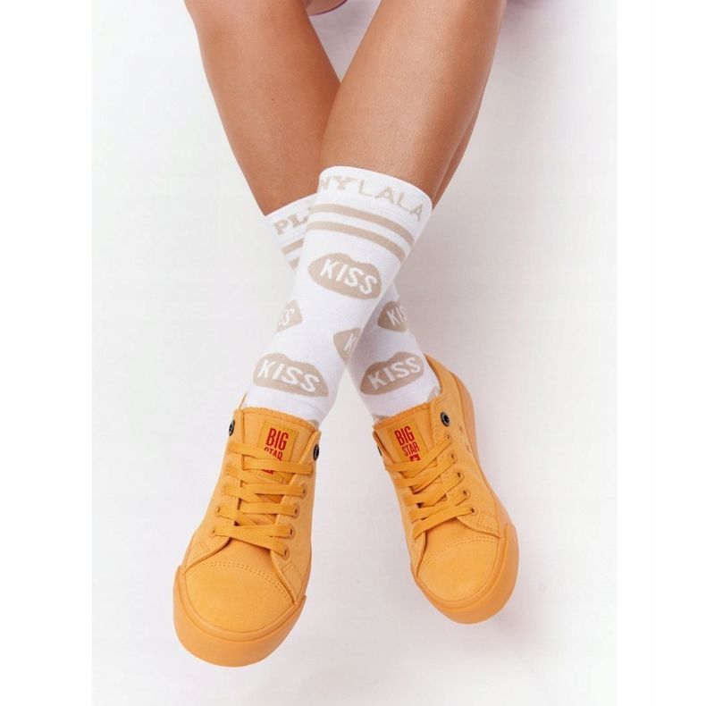 Zapatillas de Mujer Big Star HH274134 Amarillas amarillo 2