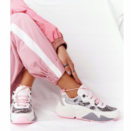 Zapatos Deportivos Mujer Memory Foam Big Star HH274326 Blanco rosado multicolor 2 Zapatos Deportivos Mujer Memory Foam Big Star HH274326 Blanco rosado multicolor 2