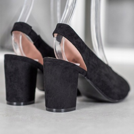 Zapatos elegantes en un poste VINCEZA negro 3
