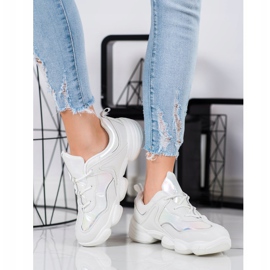 Kylie Zapatos deportivos con estilo blanco 2