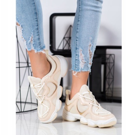 Kylie Zapatillas beige con estilo 2
