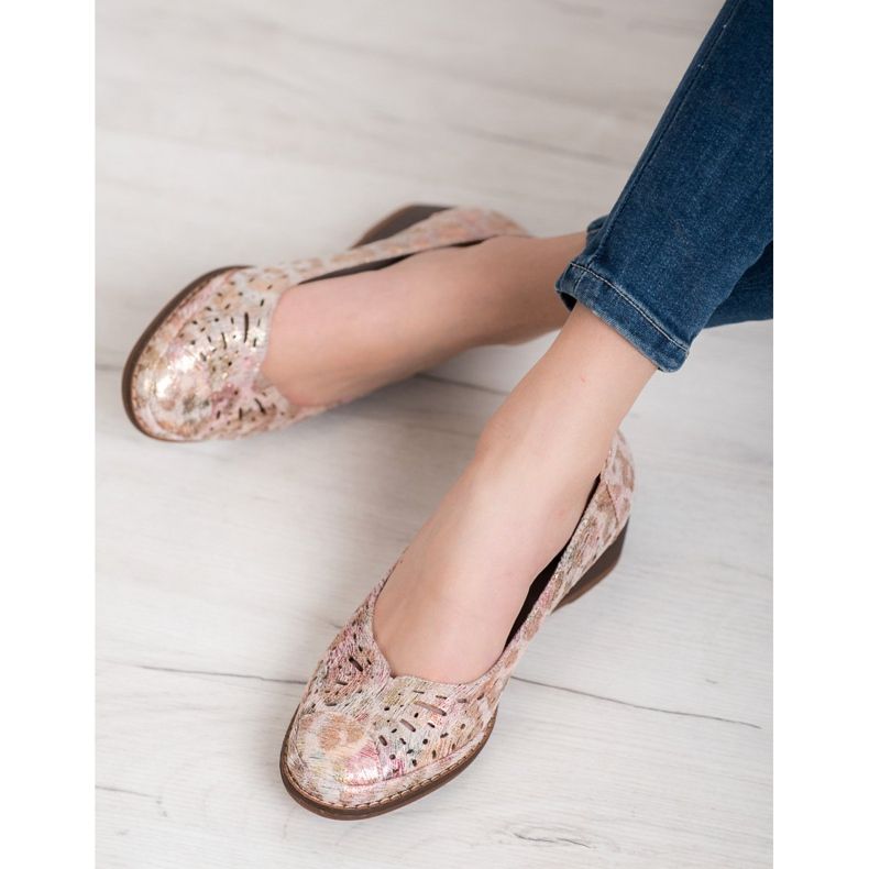 Bombas en la cuña VINCEZA multicolor 2