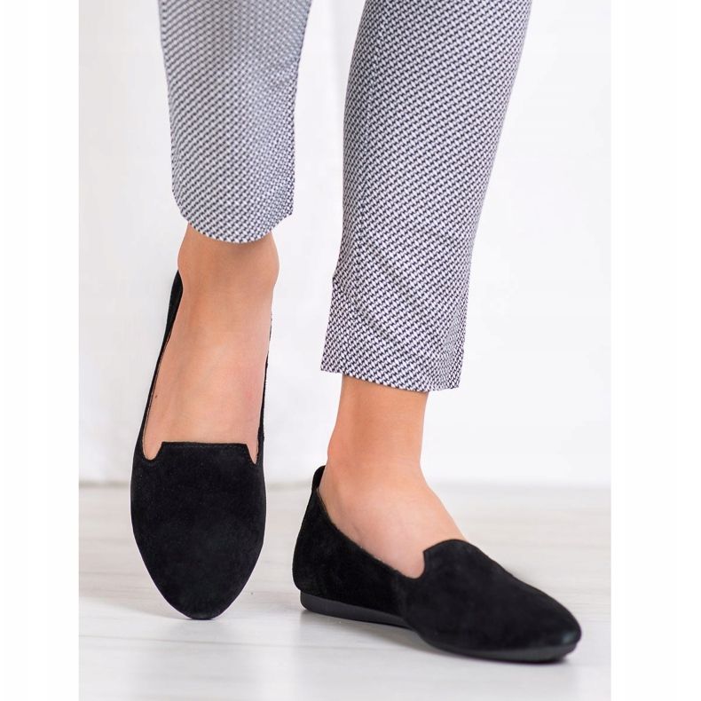 Filippo Señores de cuero clásicos negro 1