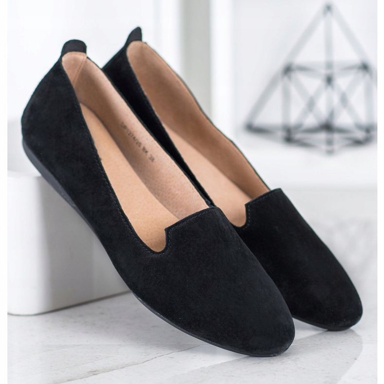 Filippo Señores de cuero clásicos negro 2