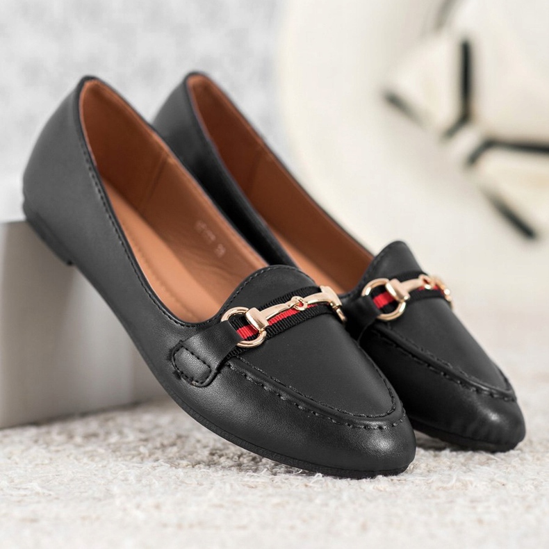 Clowse Señores de moda con cuero ecológico negro 1 Clowse Señores de moda con cuero ecológico negro 1