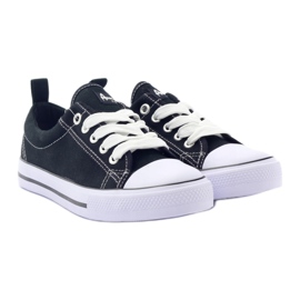 American Club Zapatillas negras American LH20 negras blanco negro 7