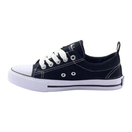 American Club Zapatillas negras American LH20 negras blanco negro 5 American Club Zapatillas negras American LH20 negras blanco negro 5