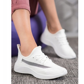 Zapatos textiles MCKEYLOR blanco 4