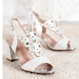 Sandalias VINCEZA elegantes gris 3