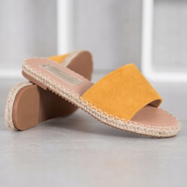 Renda Alpargatas ligeras amarillo 4