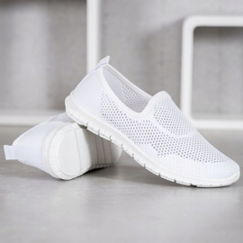 Bona Slipons calados blanco 4