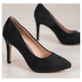 Evento Tacones de ante negro 3