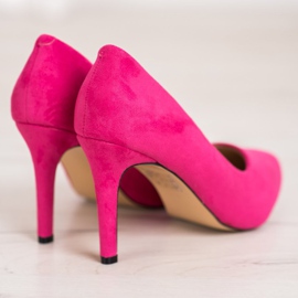 Evento Tacones de ante rosado 2