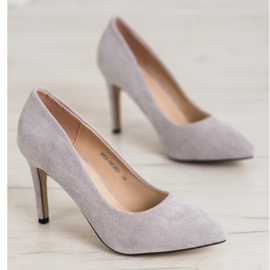 Evento Tacones de ante gris 4