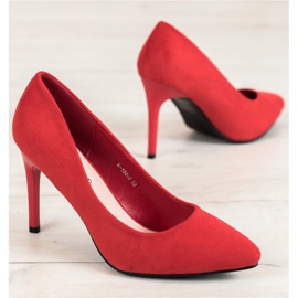 Gogo Tacones altos rojos con estilo 1 Gogo Tacones altos rojos con estilo 1