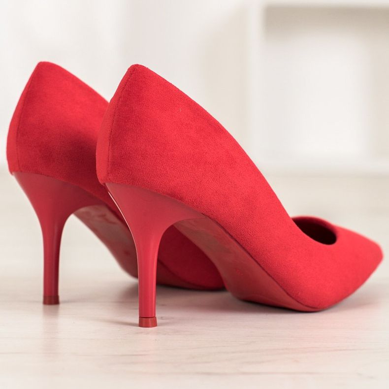Small Swan Tacones altos casuales rojo 1 Small Swan Tacones altos casuales rojo 1