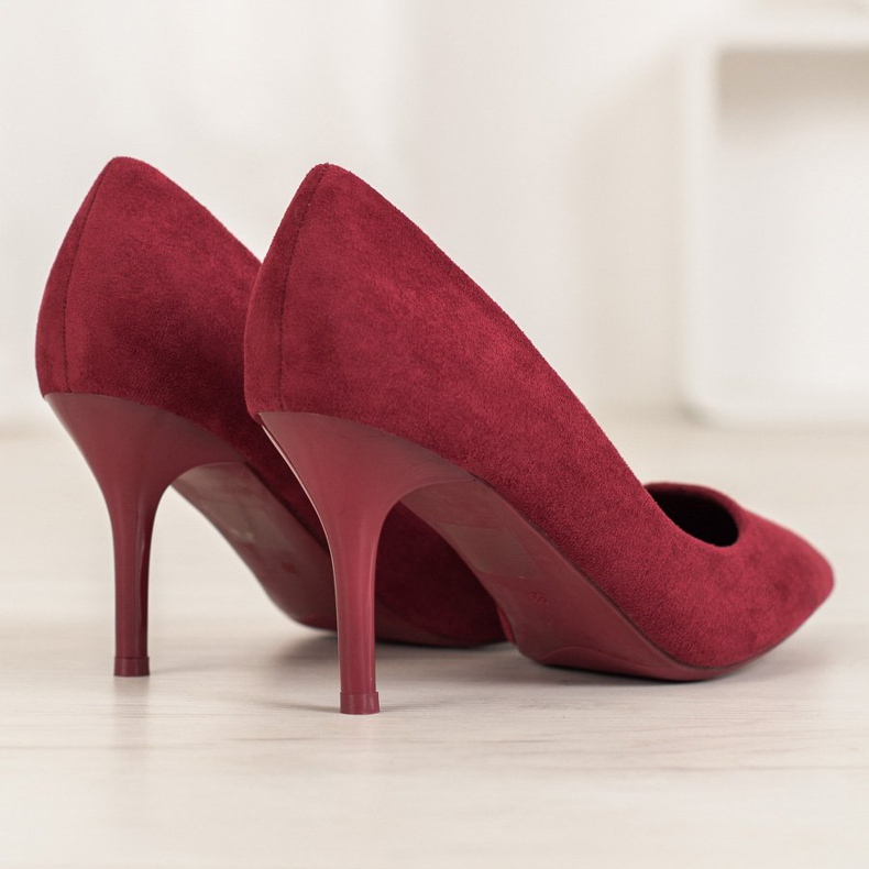 Small Swan Tacones altos casuales rojo 1 Small Swan Tacones altos casuales rojo 1
