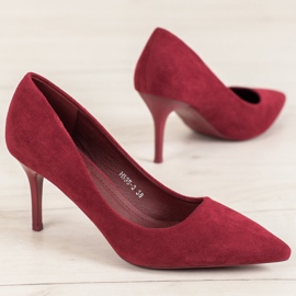 Small Swan Tacones altos casuales rojo 2 Small Swan Tacones altos casuales rojo 2