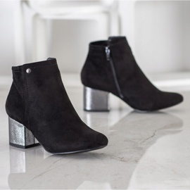 Goodin Botines de ante negros 3