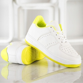 SHELOVET Zapatillas en la plataforma blanco 4