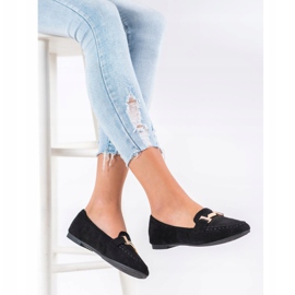 Anesia Paris Mocasines elegantes negro 3