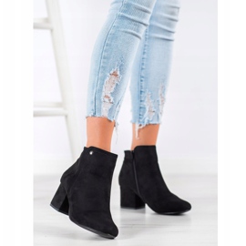 Goodin Botines de ante negros 3