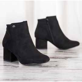 Goodin Botines de ante negros 1 Goodin Botines de ante negros 1