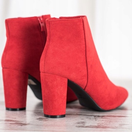Sergio Leone Botas de ante rojas rojo 2