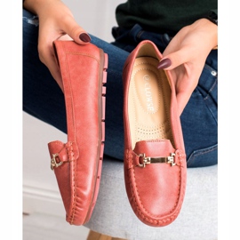 Clowse Mocasines Rojos Con Adorno 1 Clowse Mocasines Rojos Con Adorno 1