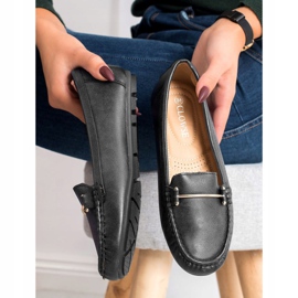 Clowse Mocasines cómodos negro 4