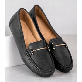 Clowse Mocasines cómodos negro 2