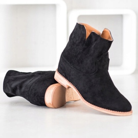 Bella Paris Botas vaqueras de ante negro 1 Bella Paris Botas vaqueras de ante negro 1