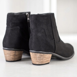 Best Shoes Botas en un poste bajo negro 2